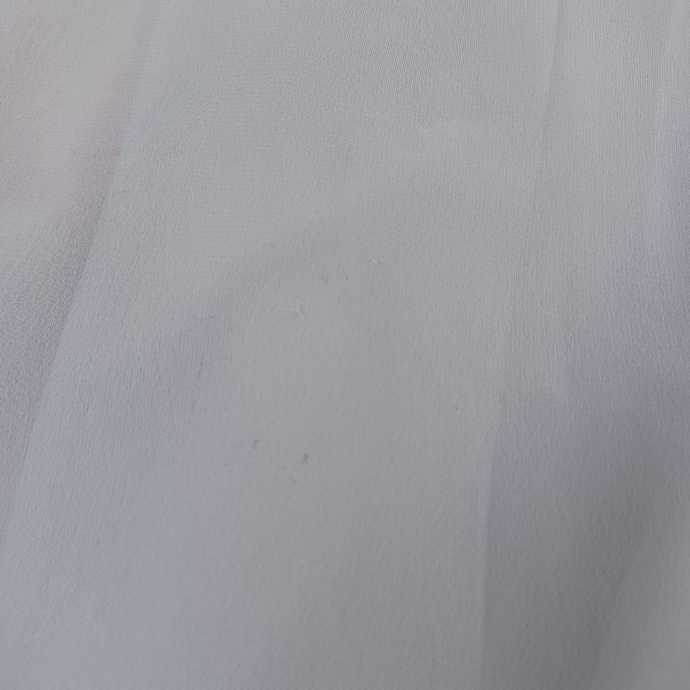 Dessy Collection Draped Chiffon Bridesmaid Maxi Dress Size 6 In Mist Style 2894 - Picture 7 of 16